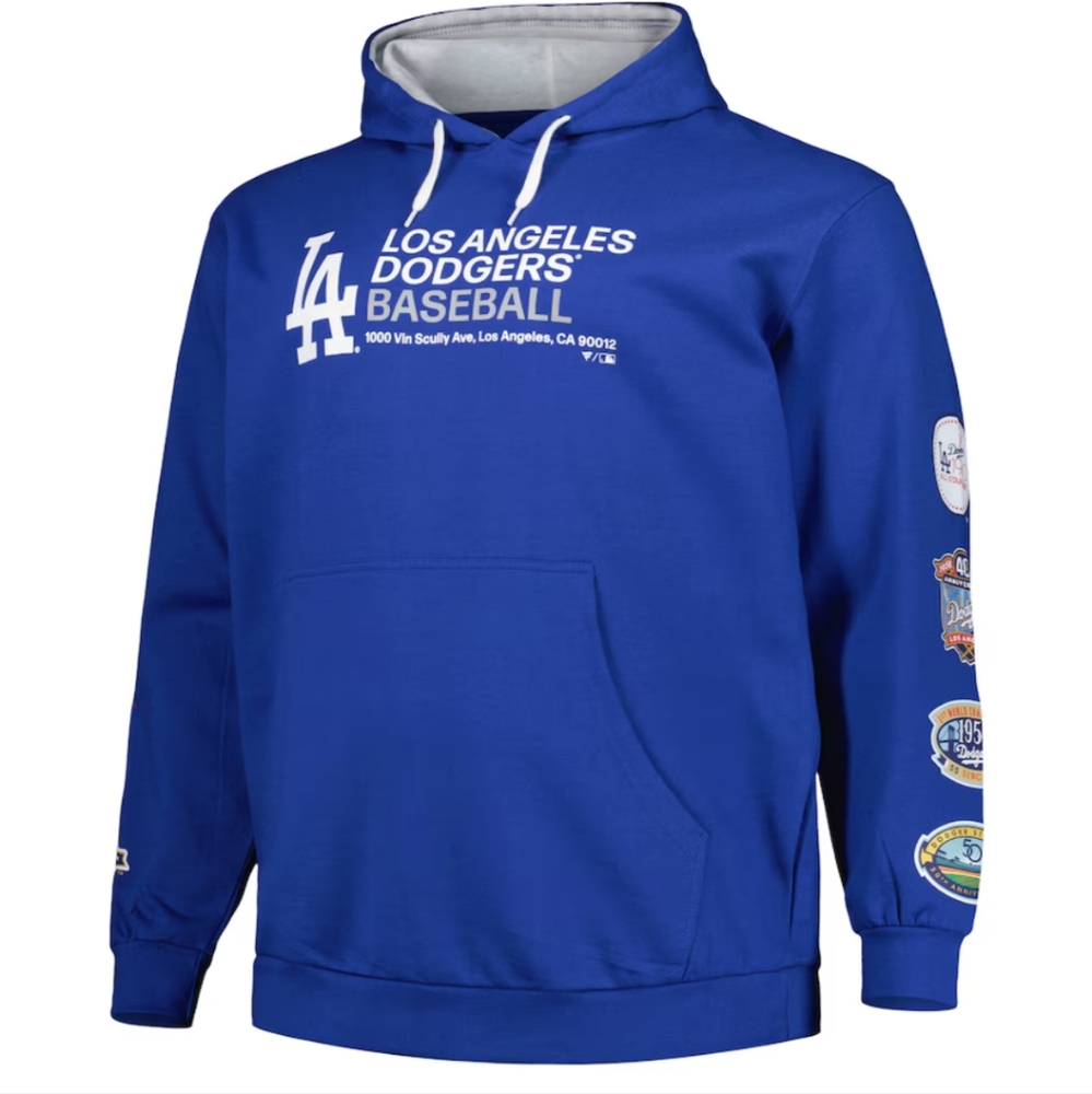Fanatics Los Angeles Dodgers Blue Pullover Hoodie